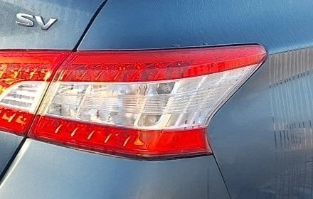 2013-2015 Nissan Sentra Quarter Mount Passenger RH Tail Light Lamp OEM OEMA used OEM tail light assembly