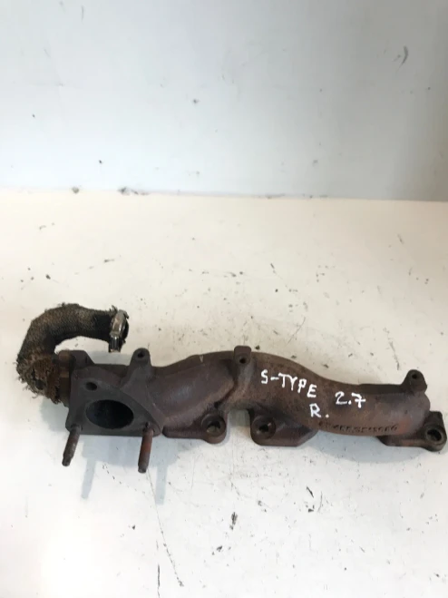 2006 Jaguar S Type 2.7L Right Used OEM Exhaust Manifold 4R8Q9430BC