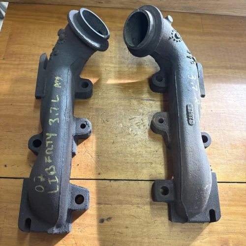 2002-2004 Jeep Liberty 3.7L Left Right Pair Used Exhaust Manifold