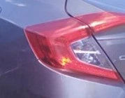 16-21 Honda Civic LH Driver Tail Light Lamp Quarter Mount OEM OEM used OEM tail light assembly