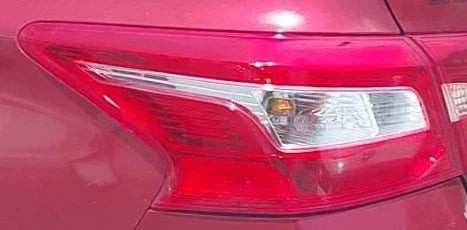 2016-2019 Nissan Sentra LH Driver Quarter Panel Mounted Tail Light Lamp OEM used OEM tail light assembly