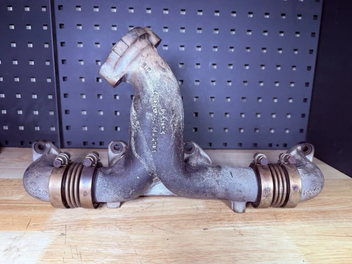 1974 Mercedes-Benz W107 Left V8 Used OEM Exhaust Manifold