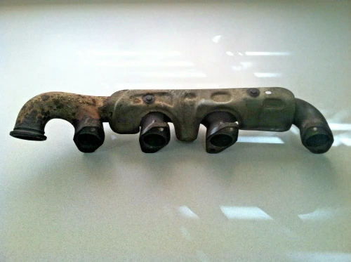 1981-1985 Mercedes-Benz W126 Left Used Exhaust Manifold