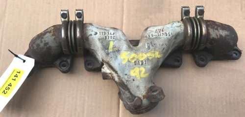 1990-1992 Mercedes-Benz W129 Left Used Exhaust Manifold 1191407814