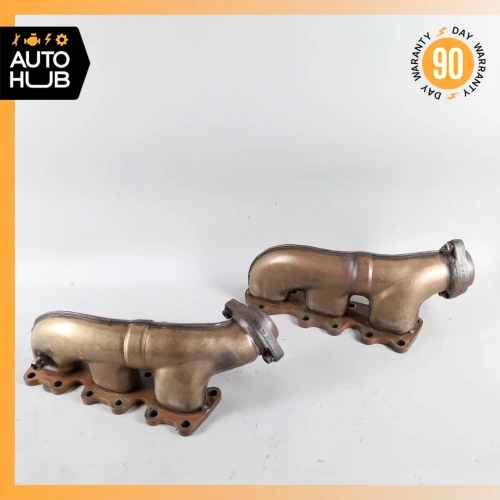 1990-1993 Mercedes-Benz R129 Front Rear Pair Used OEM Exhaust Manifold