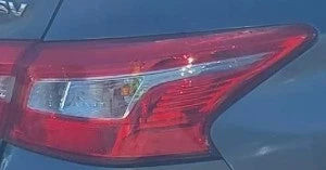2016-2019 Nissan Sentra RH Passenger Quarter Panel Mounted Tail Light Lamp OEM used OEM tail light assembly