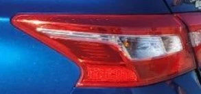 2016-2019 Nissan Sentra LH Driver Quarter Panel Mounted Tail Light Lamp OEM used OEM tail light assembly