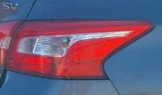 2016-2019 Nissan Sentra RH Passenger Quarter Panel Mounted Tail Light Lamp OEM used OEM tail light assembly