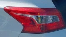 2016-2019 Nissan Sentra LH Driver Quarter Panel Mounted Tail Light Lamp OEM used OEM tail light assembly