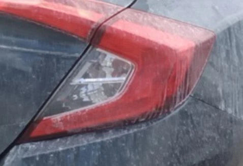 16-21 Honda Civic Right Passenger Quarter Mounted Tail Light Lamp OEM OEM used OEM tail light assembly