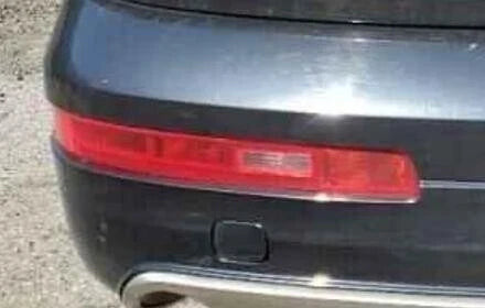 2007-2015 Audi Q7 Driver LH Bumper Mounted Tail Light Lamp OEM OEM used OEM tail light assembly