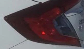2016-2021 Honda Civic LH Driver Quarter Panel Mounted Tail Light Lamp OEM used OEM tail light assembly