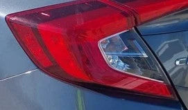 2016-2021 Honda Civic LH Driver Quarter Panel Mounted Tail Light Lamp OEM used OEM tail light assembly