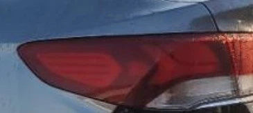 2018-2019 Hyundai Sonata LH Driver Quarter Panel Mounted Tail Light Lamp OEM used OEM tail light assembly