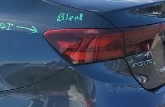 2019-2024 Kia Forte Sedan Driver LH Quarter Mounted Tail Light Lamp OEM OEM used OEM tail light assembly