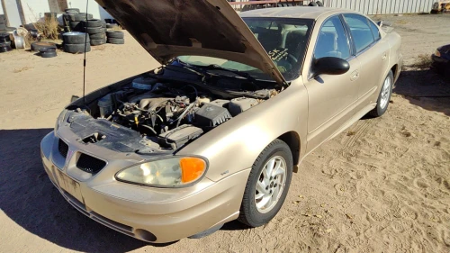 2004-2005 Pontiac Grand Am 3.4L Front Used OEM Exhaust Manifold 12568405