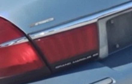 98-02 Mercury Grand Marquis Left Driver Lid Mounted Tail Light Lamp OEM OEM used OEM tail light assembly