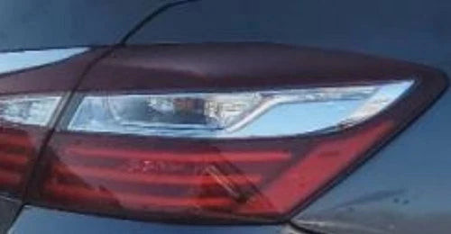 2016-2017 Honda Accord RH Passenger Quarter Panel Mounted Tail Light Lamp OEM used OEM tail light assembly