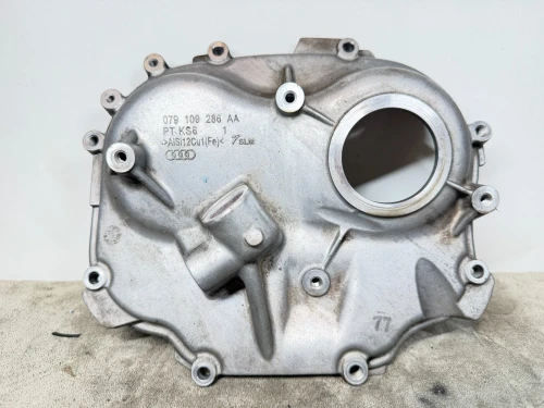 2011-2018 Audi A8 / S6 / S7 / S8 / RS7 4.0L Upper Right Rear Used OEM Timing Cover 079109286AA