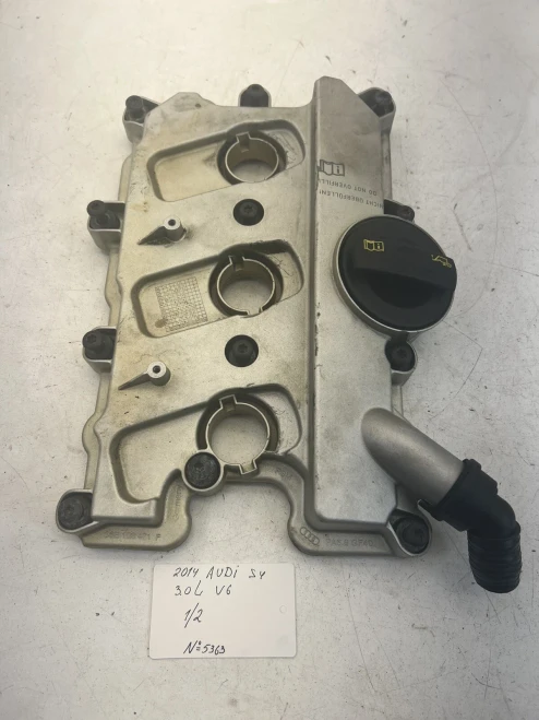 2013-2016 Audi S4 3.0L Left Used OEM Valve Cover