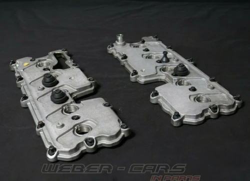 Audi RS6 Left Right Used OEM Valve Cover 07L103475P / 07L103476P