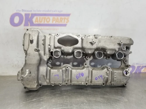 2010 BMW 550I 4.4L Left Turbo Used Valve Cover