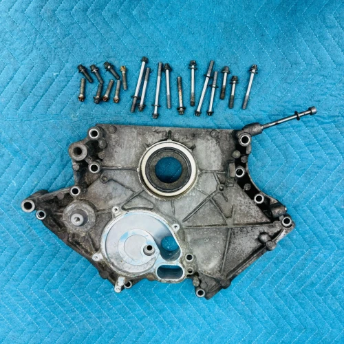 2012-2014 BMW 650i 4.4L Front Turbo V8 N63 Used OEM Timing Cover