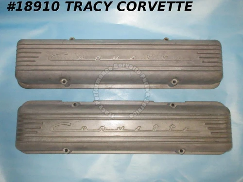 1956 Chevrolet Corvette Pair Used Valve Cover 3726086