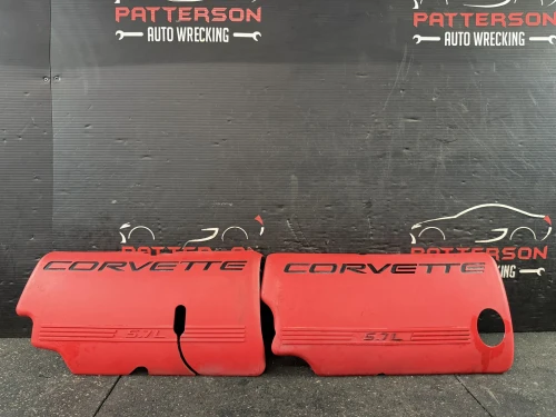 1999-2004 Chevrolet Corvette 5.7L Left Right Used Engine Cover
