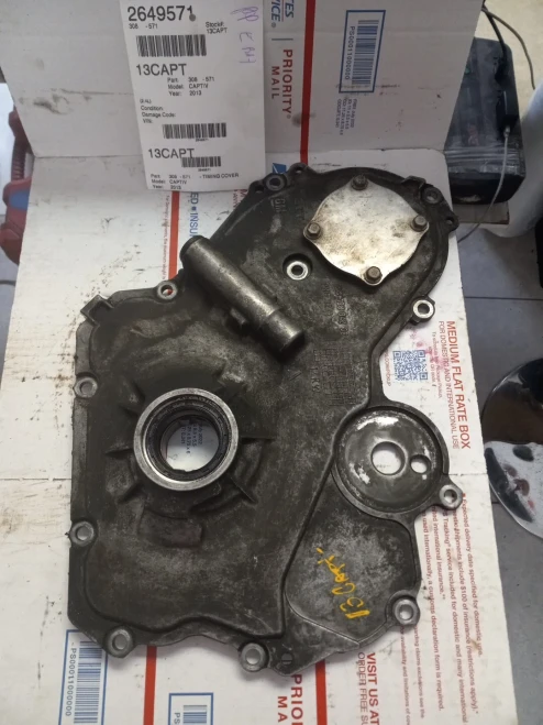 2002-2017 Chevrolet Equinox 2.4L Used Timing Cover 12637040