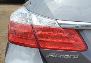 2013-2015 Honda Accord RH Passenger Quarter Panel Mounted Tail Light Lamp OEM used OEM tail light assembly