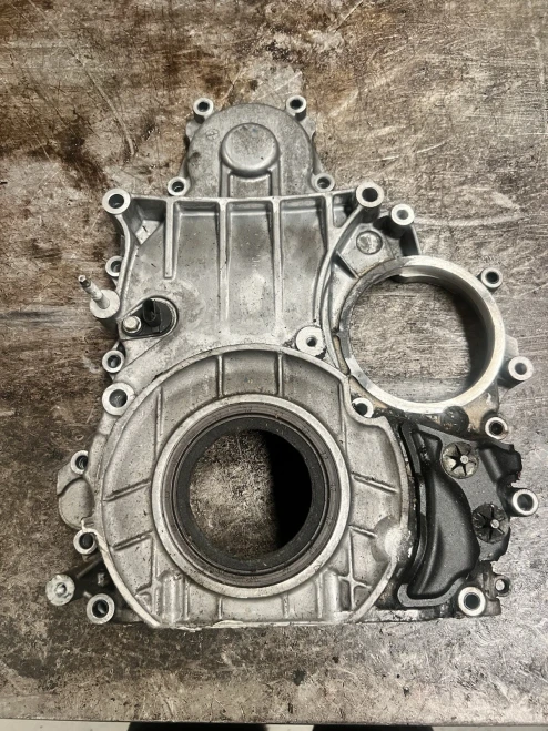 2017-2020 Chevrolet Silverado 6.6L Diesel Used Timing Cover 12671402