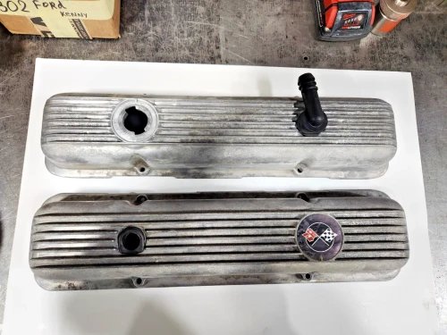 Chevrolet Corvette / Camaro SMALL BLOCK 327 engine 350 engine Used Valve Cover