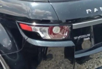 2013 Range Rover Evoque Driver Side Tail Light Assembly Quarter Mount OEM used OEM tail light assembly