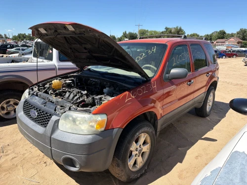 2005-2007 Ford Escape 3.0L Used OEM Timing Cover 5L8Z6019A