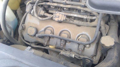 2007-2010 Ford Edge 3.5L Left Front Used OEM Valve Cover 7T4Z6582E