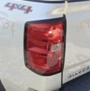 2015 Chevrolet Silverado 1500 2500 LH Driver Tail Brake Light Lamp OEM OEM used OEM tail light assembly