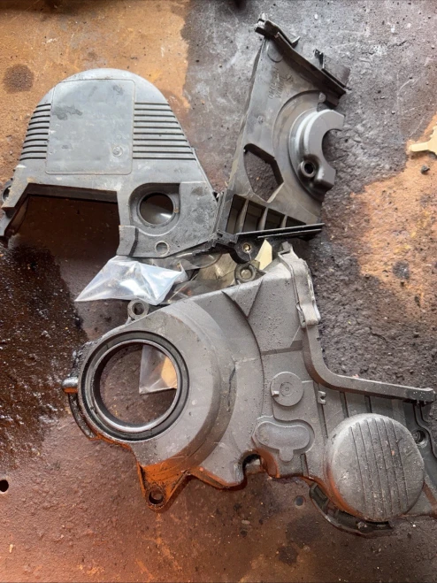 2001-2002 Honda Civic 1.7L Used OEM Timing Cover