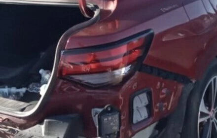 2022 Nissan Sentra Passenger Side Tail Light Assembly Quarter Mount OEM used OEM tail light assembly