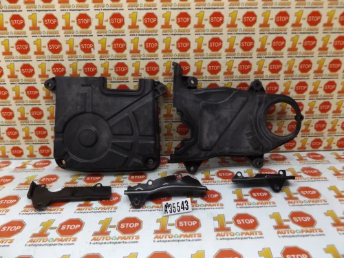 2001-2011 Hyundai Accent Upper Lower Used OEM Timing Cover 21350-26002