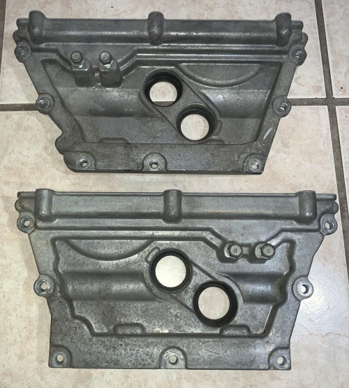 2009-2012 Hyundai Genesis 4.6L Upper Left Right Used OEM Timing Cover