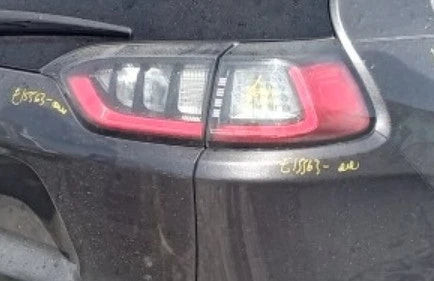 2020 Jeep Cherokee Passenger Side Tail Light Assembly Quarter Mount OEM used OEM tail light assembly