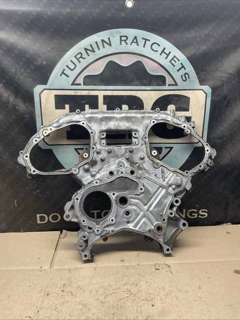 2003-2006 Infiniti / Nissan G35 / 350Z Rear VQ35DE Used Timing Cover 13500-AL615