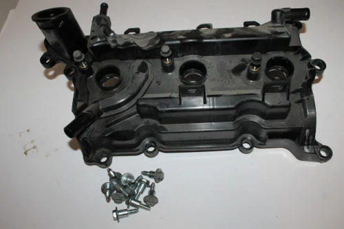 2017-2021 Infiniti Q60 3.0L Left Used Valve Cover 13264-5CA0B