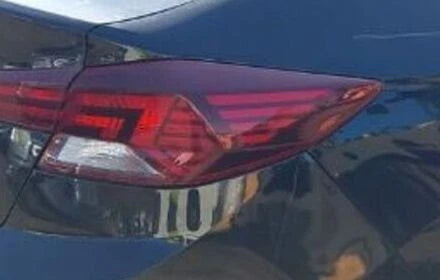 2019 2020 Hyundai Elantra Sedan Passenger LH Quarter Mounted Tail Light Lamp OEM used OEM tail light assembly