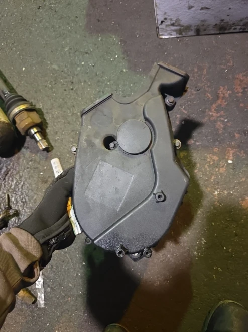 2010 Jaguar XJ 3.0L Diesel Used Timing Cover 9X2Q-6019-CA