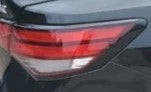 2020-2024 Nissan Sentra RH Passenger Quarter Panel Mounted Tail Light Lamp OEM used OEM tail light assembly