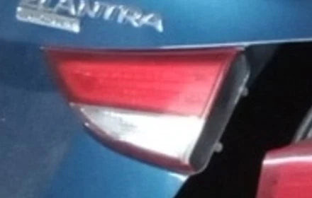 14 15 16 Hyundai Elantra Passenger RH Lid Mounted Tail Lamp Light OEM used OEM tail light assembly
