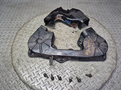 1984-1986 Nissan 300ZX Pair Used OEM Timing Cover
