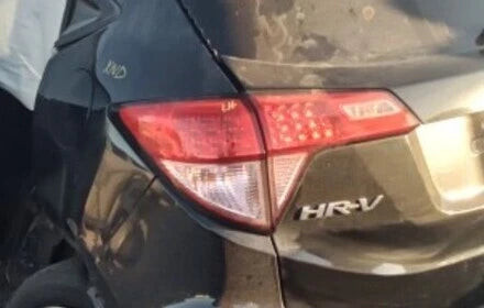 2016 Honda HR-V Driver Side Tail Light Assembly Quarter Mount OEM used OEM tail light assembly